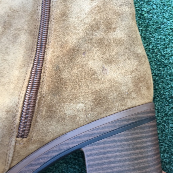 NWT Steve Madden Sloanne Platform Boot Suede Cognac 10 - Picture 14 of 16